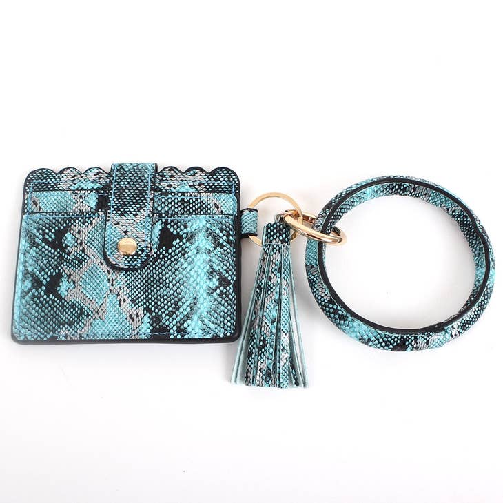 Wholesale Zipper Around Leather Mini Keychain Wallet Men Key Holder Case -  China Keycase and Keychain price