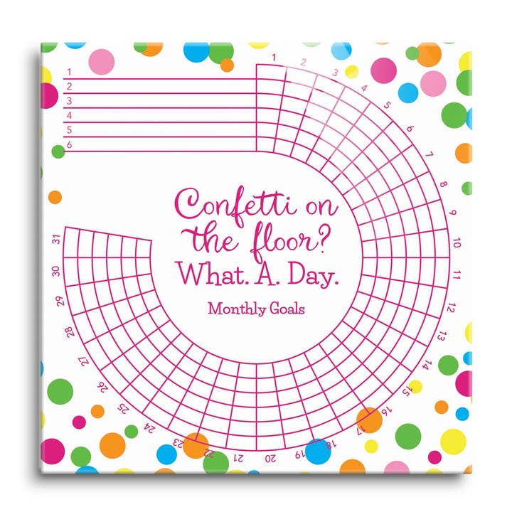 Christmas Holiday Gift, Bright, Goals, Tracker, Home Decor for wholesale by LIFEtrack/Clairmont & Co