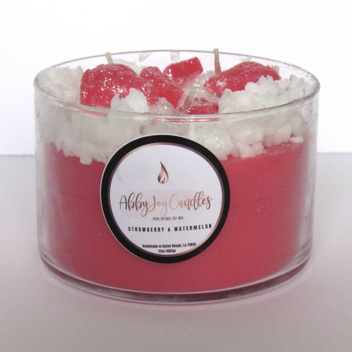 17 oz Strawberry Guava & Watermelon for wholesale by AbbyJoy Candles