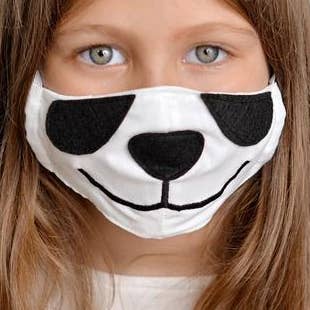 Panda gezichtsmasker voor wholesale door What Animal Are You Today?