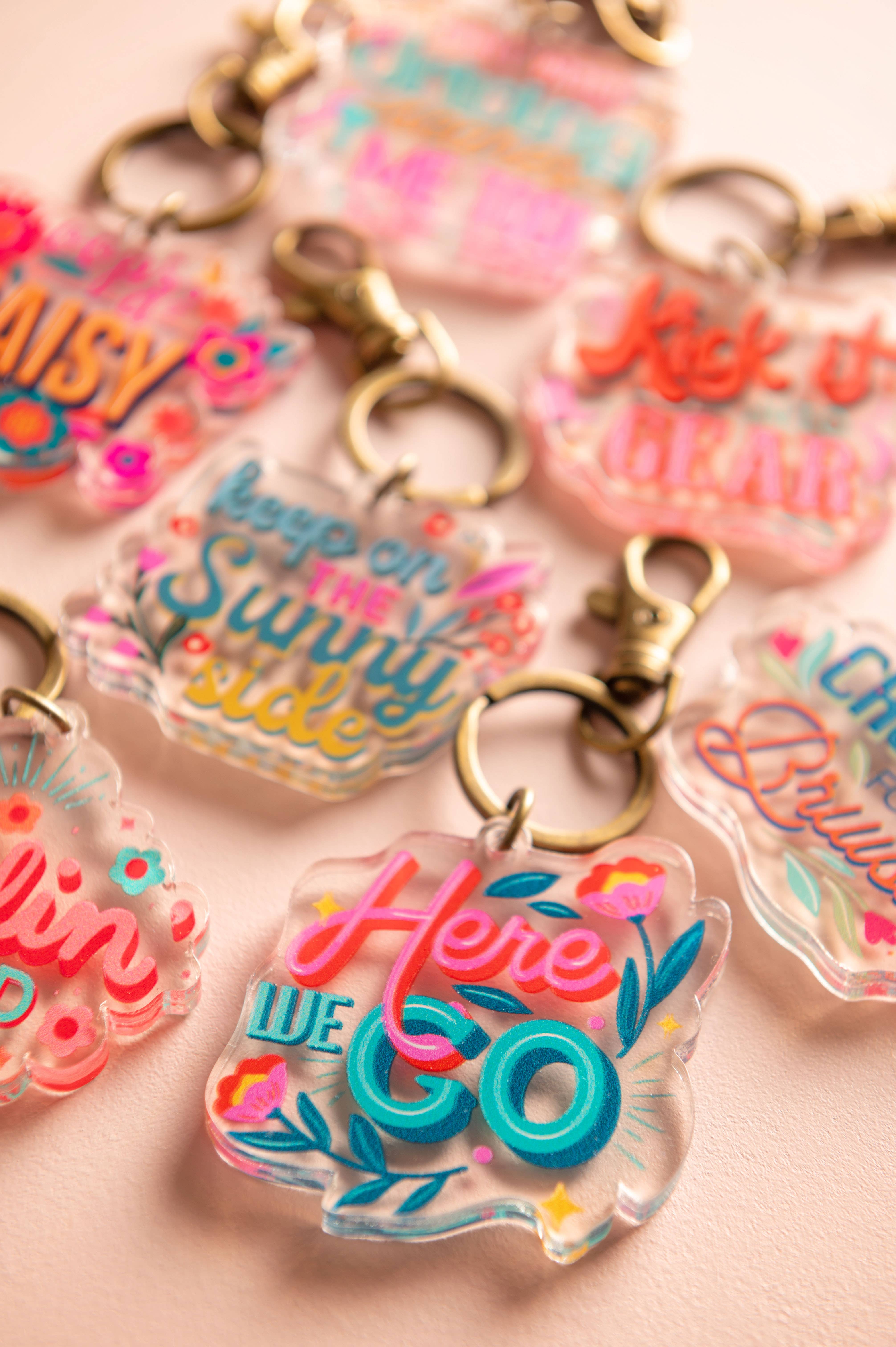 Karma - Wholesale Keychain - Women's - Acrylic Keychains1