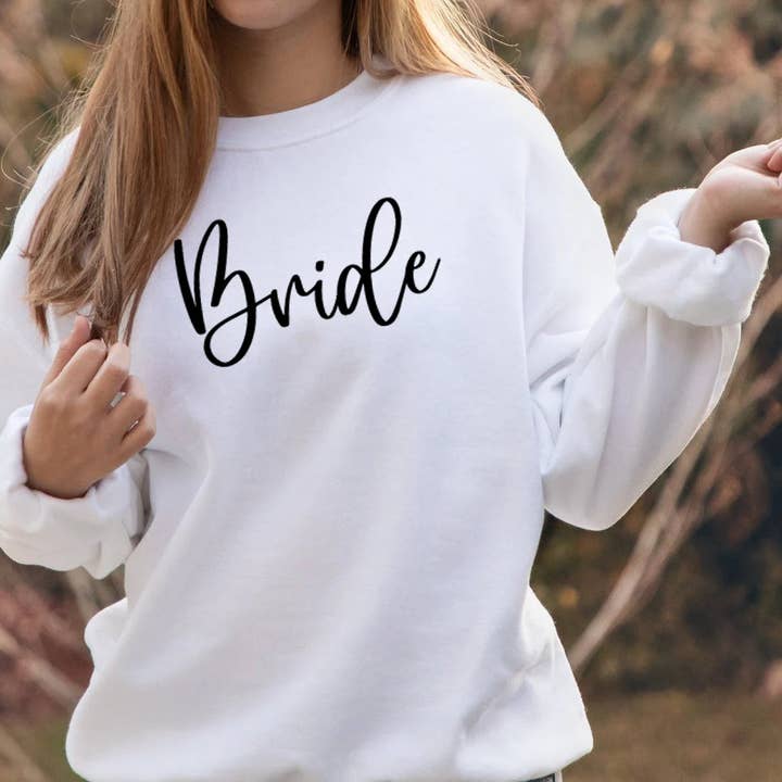 Maglioni da sposa personalizzati, felpe da sposa personalizzate per la vendita all'ingrosso da parte di GiftsbyPR