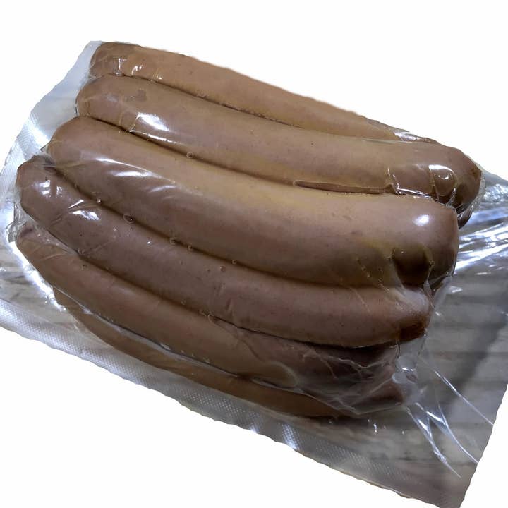 Big Fork – Großhandel Hotdogs – Bacon Hot Dogs — Packungen mit 10 x 1 Pfund pro Packung (insgesamt 80 Links)