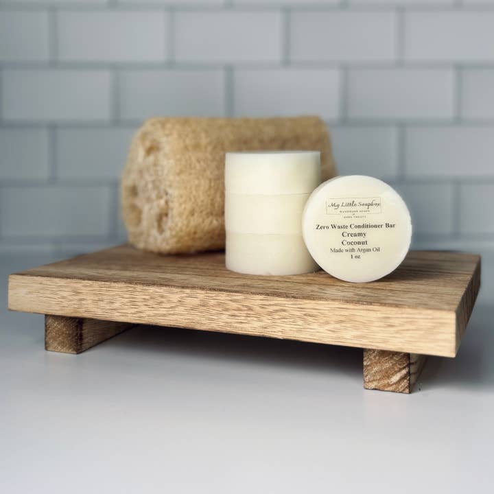 Zero Waste Conditioner Bar for wholesale by My Little Soapbox