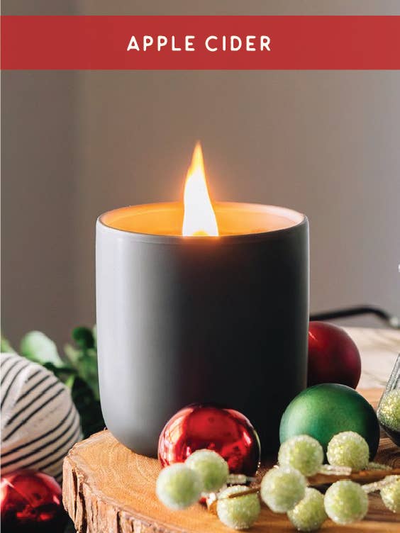Apple Cider Candle for wholesale by Woods & Waves Home Essentials