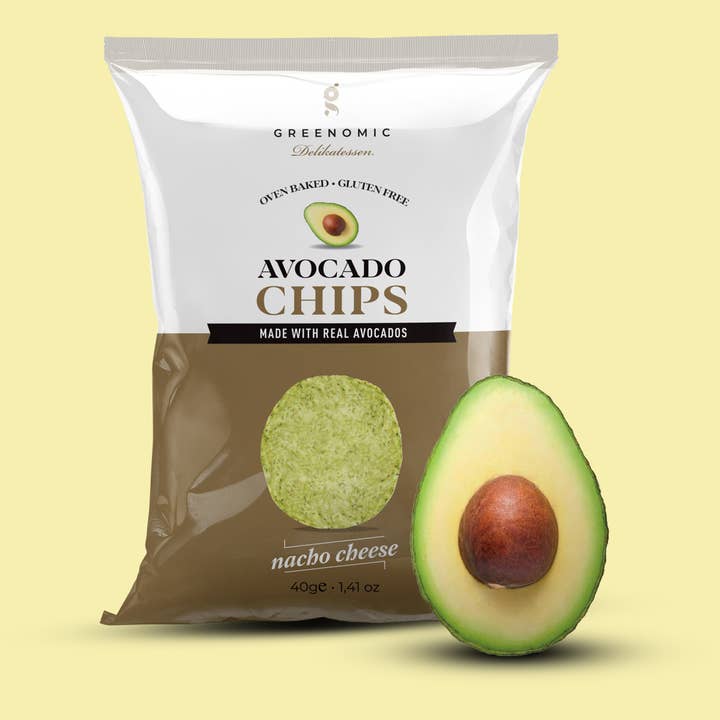 Greenomic Delikatessen GmbH Co. KG – wholesale Crisps – Hearty Chips
Avocado - Nacho Cheese