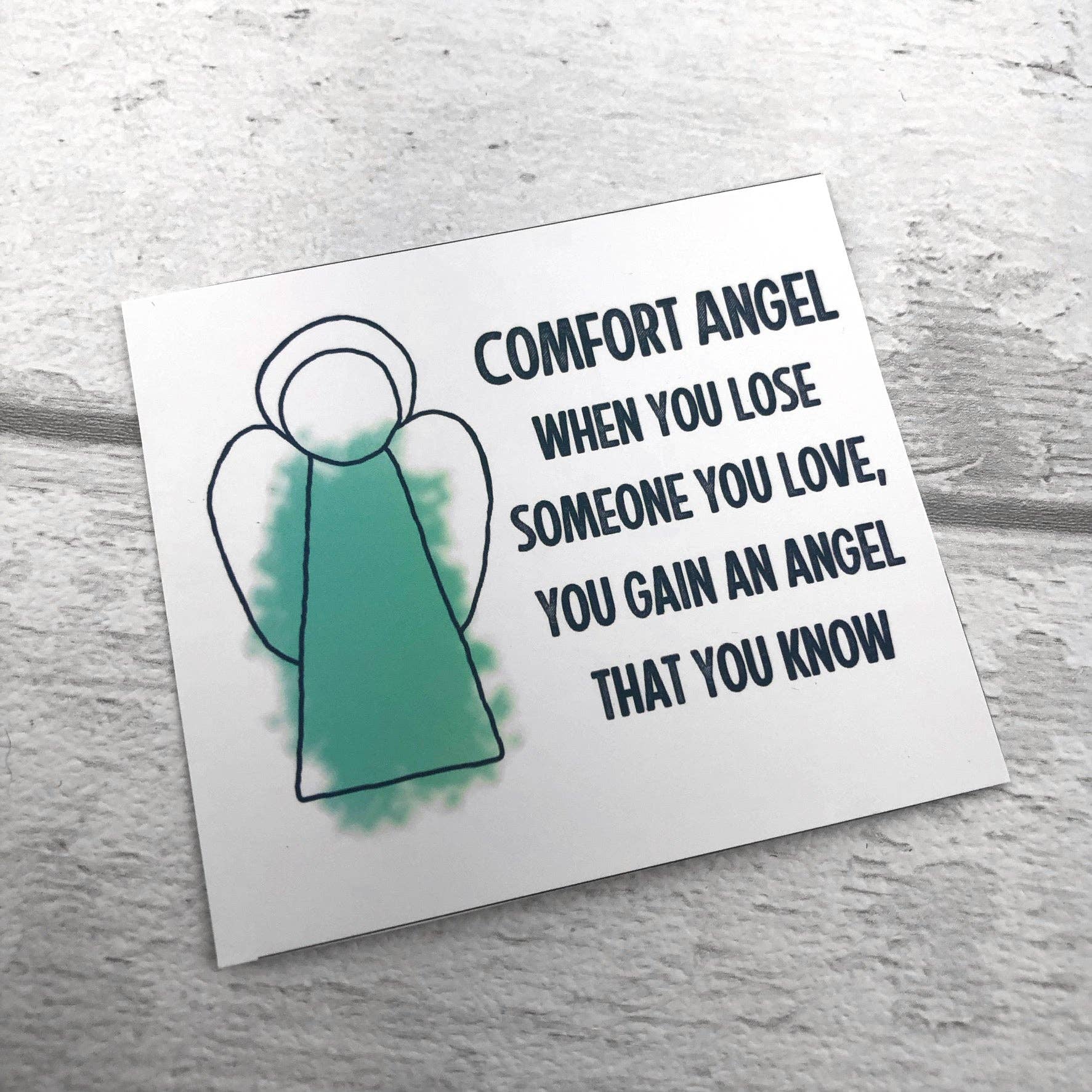 GlassHouse Design – Großhandel Sonnenfänger – Comfort Angel — Geschenk für Trauerfall in Buntglas6