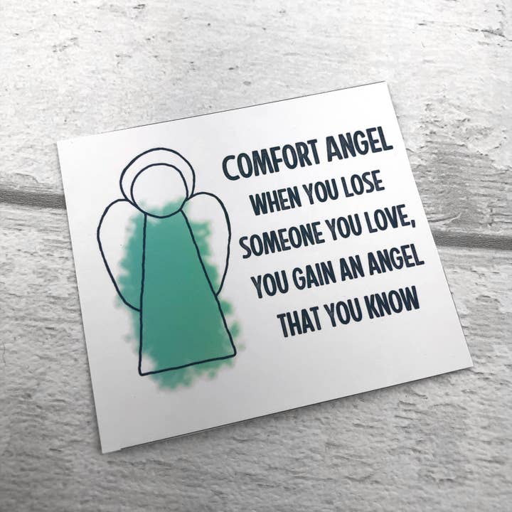 GlassHouse Design – Großhandel Sonnenfänger – Comfort Angel — Geschenk für Trauerfall in Buntglas6