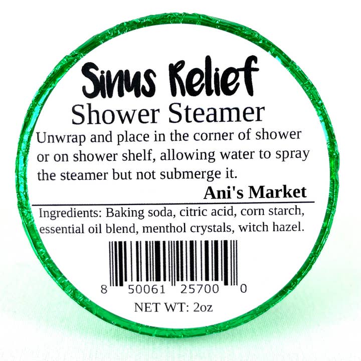 Ani’s Market LLC - Wholesale Shower Steamer/Bomb - Natural Eucalyptus Essential Oil Shower Steamers/Bombs