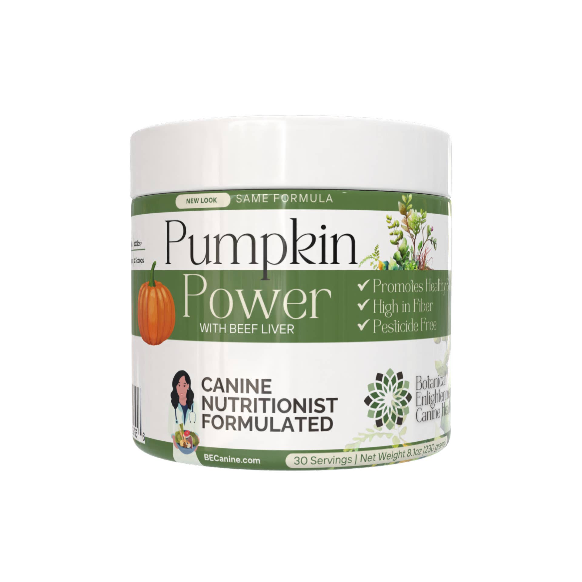 Botanical Enlightenment Canine Health - Wholesale Pet supplement – Dog - Pumpkin Power