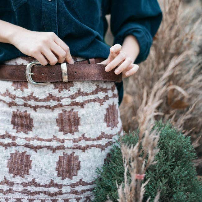 Atitlan Leather – wholesale Belt – Unisex – Brown Leather Money Belt3