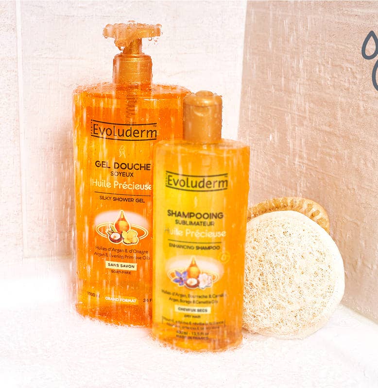 Evoluderm - Wholesale Body Wash/Shower Gel - Precious Oil Silky Shower Gel1