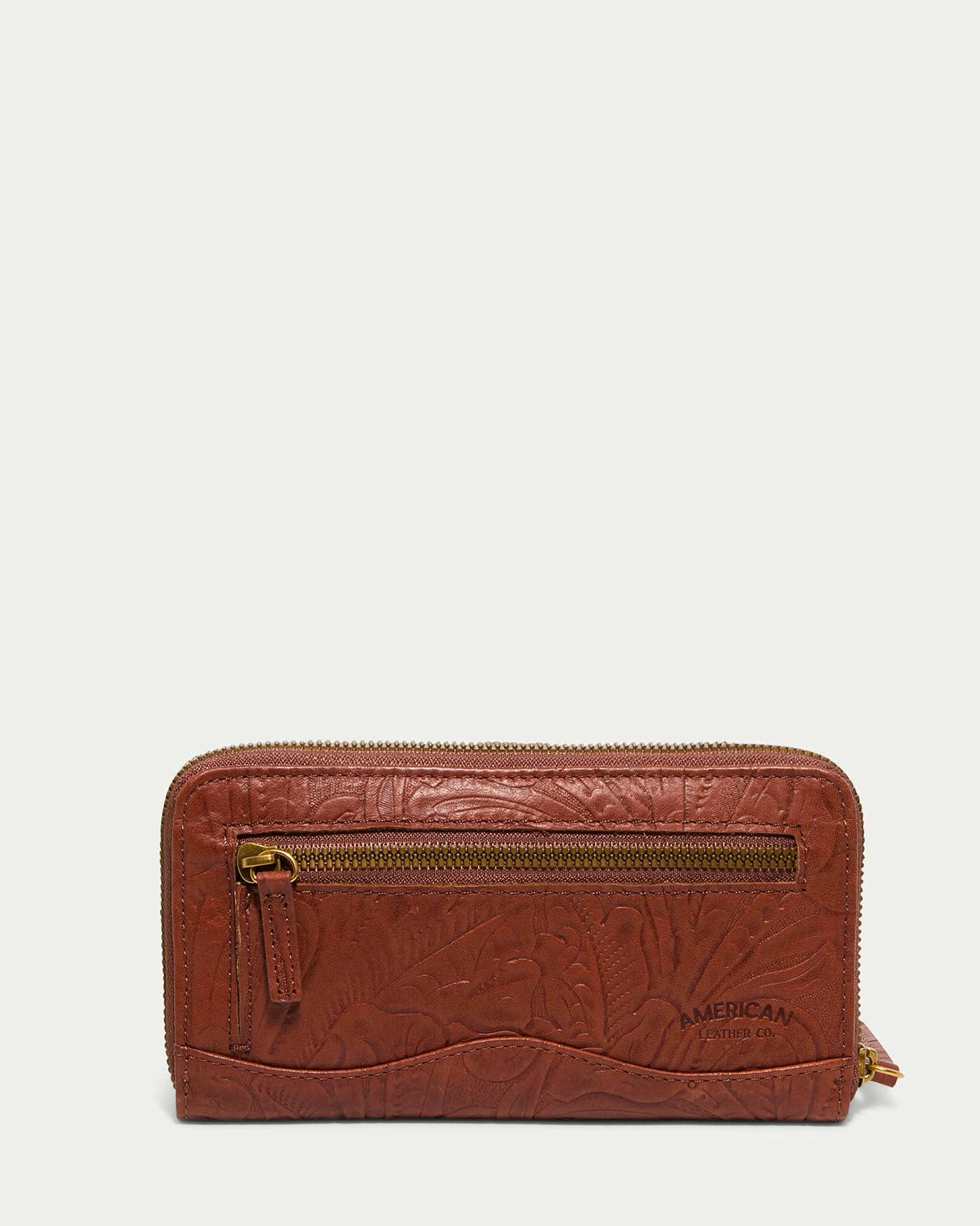 American Leather Co - Wholesale Wallet - Women's - Rye Large Zip Around Wallet9