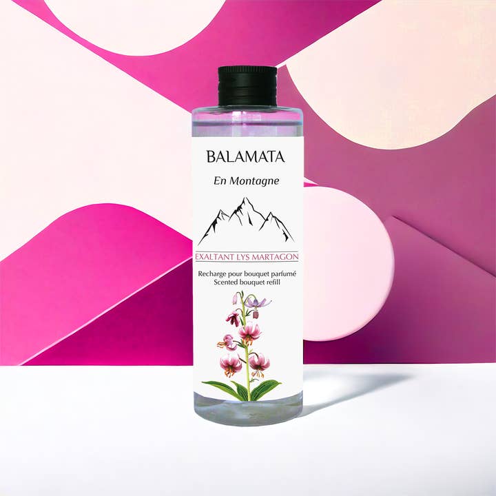 BALAMATA - Wholesale Reed diffuser - Exaltant Lys Martagon - Scented Bouquet Solution Refill 25 - In the Mountains