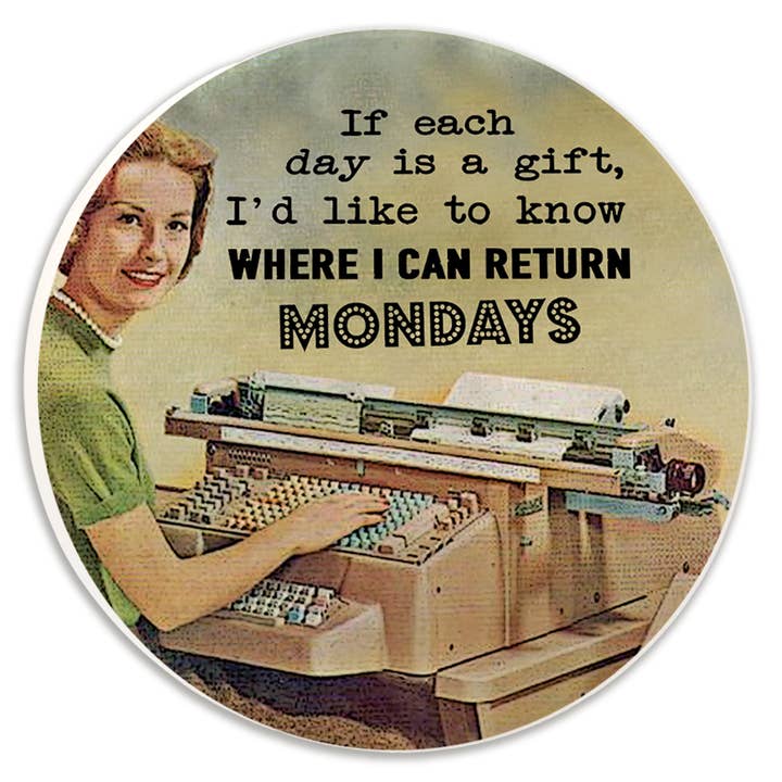 Bil Coaster Varje dag är en gåva för wholesale av Tipsy Coasters & Gifts