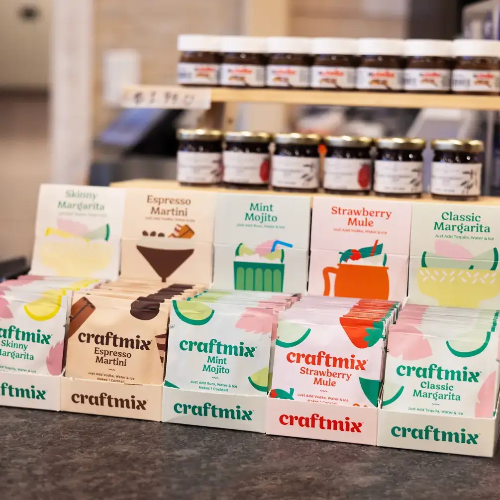 Craftmix - Wholesale Cocktail Mix/Syrup - Passionfruit Paloma Cocktail / Mocktail Mixer - 24ct Caddy5