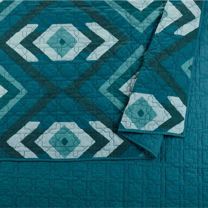 Peking Handicraft - Wholesale Bedding Set - Midway 3-Piece Quilt Set - Jungalow6