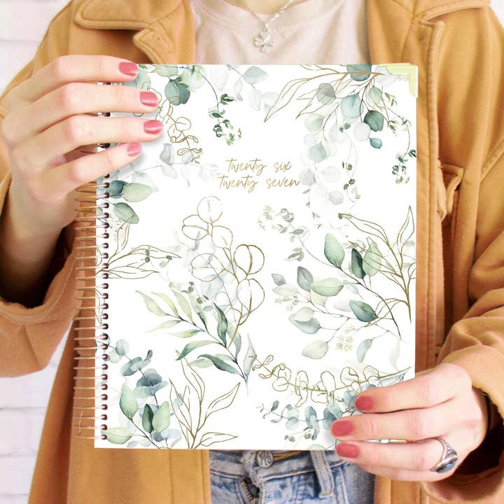 2026-27 Hard Cover Academic Vision Planner, 7x9 Size for wholesale by bloom daily planners