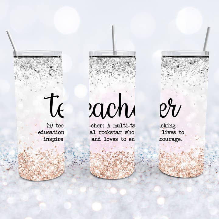 Teacher Definition Tumbler for wholesale by Beyond Bayside