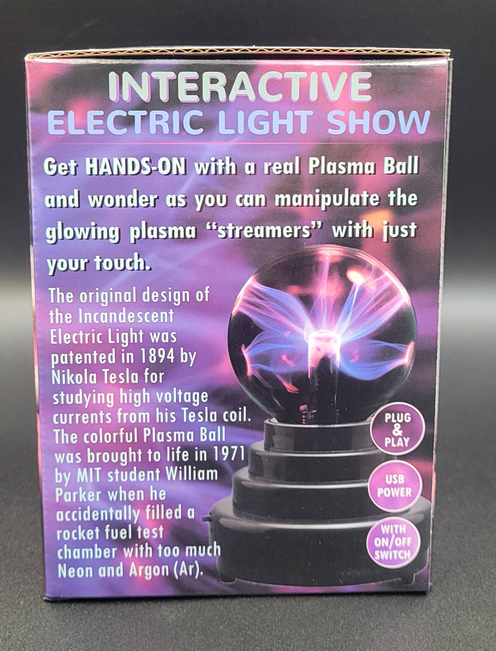 TEDCO Toys - Wholesale Light-Up Toy - Kids & Baby - Plasma Ball Lamp-small5