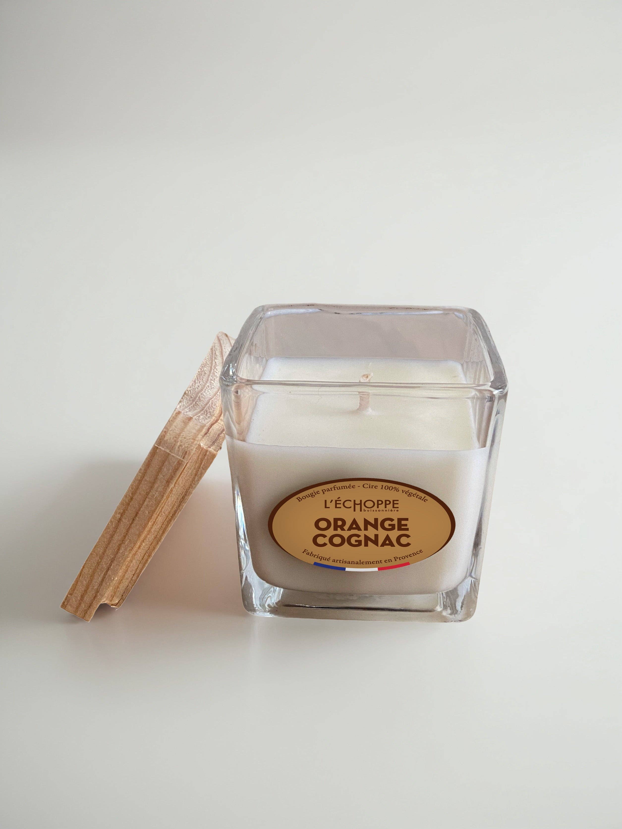 L'Échoppe Buissonnière - Wholesale Jar/Filled Candle - Orange Cognac - Scented Candle 85g