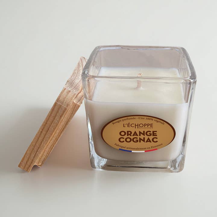 L'Échoppe Buissonnière - Wholesale Jar/Filled Candle - Orange Cognac - Scented Candle 85g0