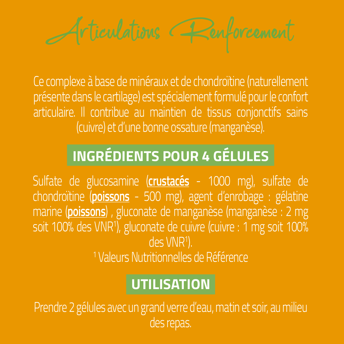 Défi Forme - Wholesale Oral Supplement/Vitamin - Joints strengthening6