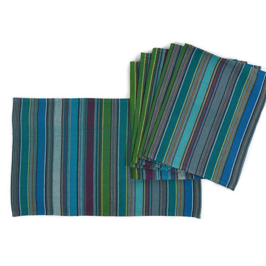 Mayamam Weavers - Vente Sets de table - Sets de table à rayures Mayamam0