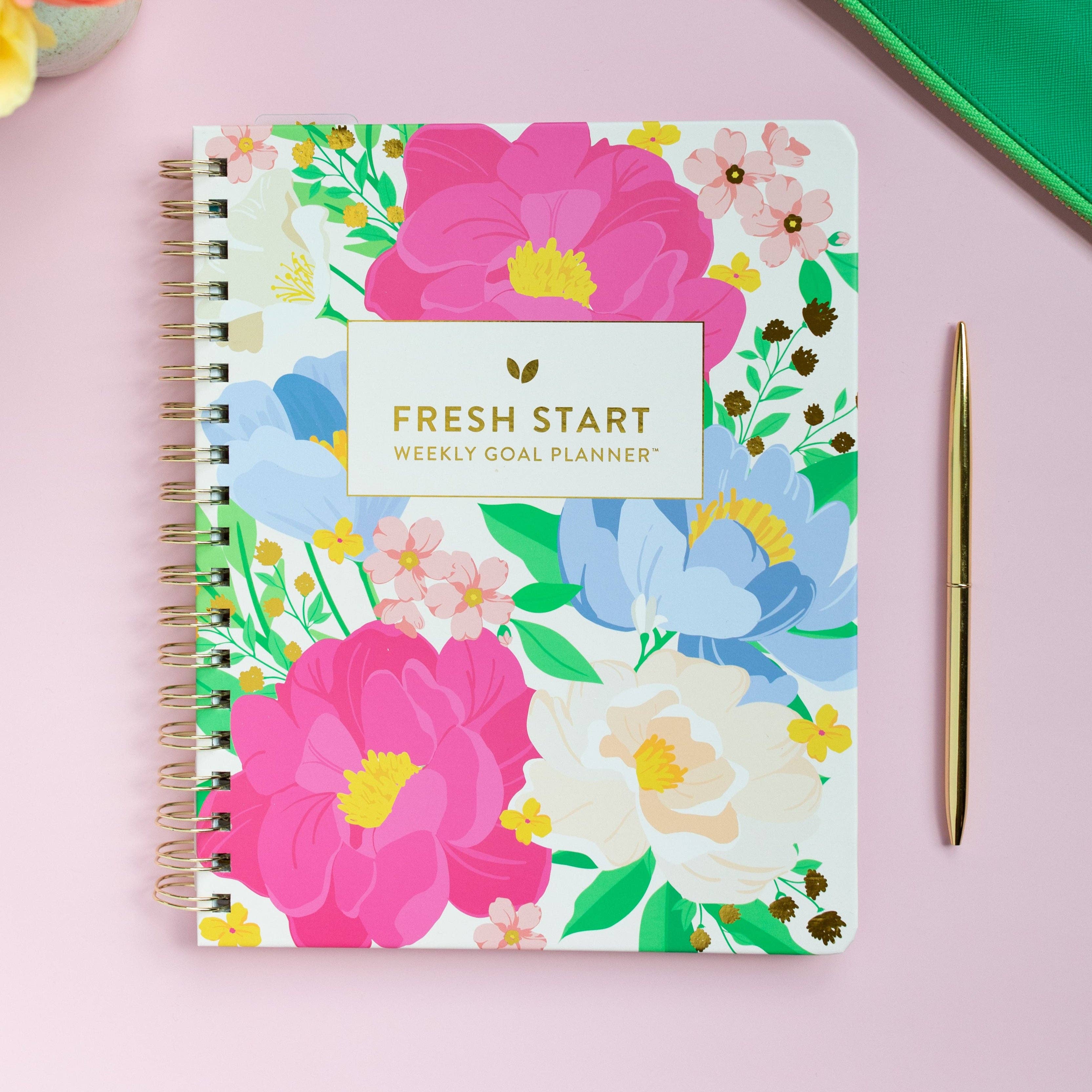 Cultivate What Matters - Wholesale Planner - Fresh Start Weekly Goal Planner | Bold Blooms