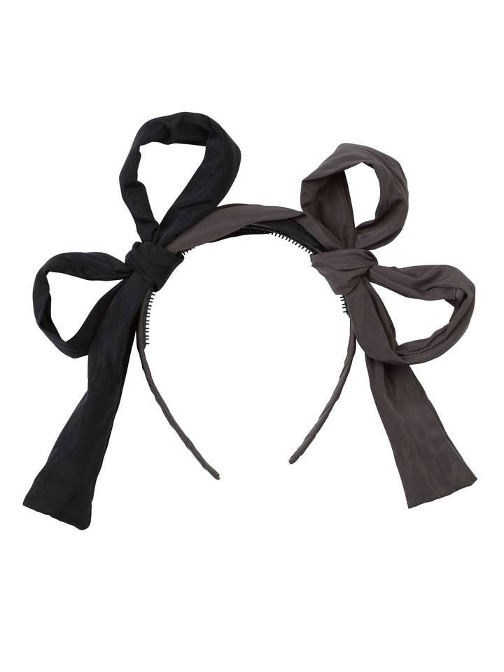 Side om side pandebånd - sort/trækul for engroshandel hos Project 6 NY Kids