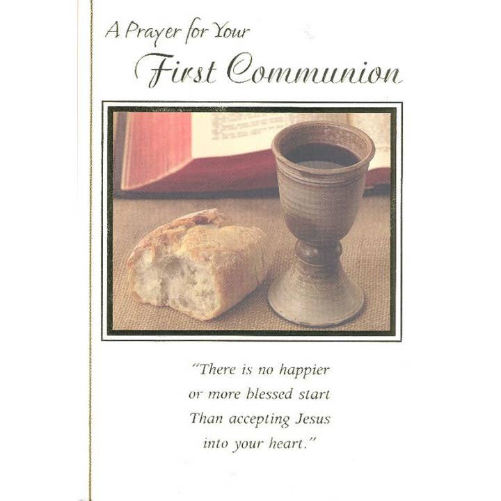 DICKENS INC. - Wholesale Confirmation & Communion Card - Communion General | GRTC | 66473G