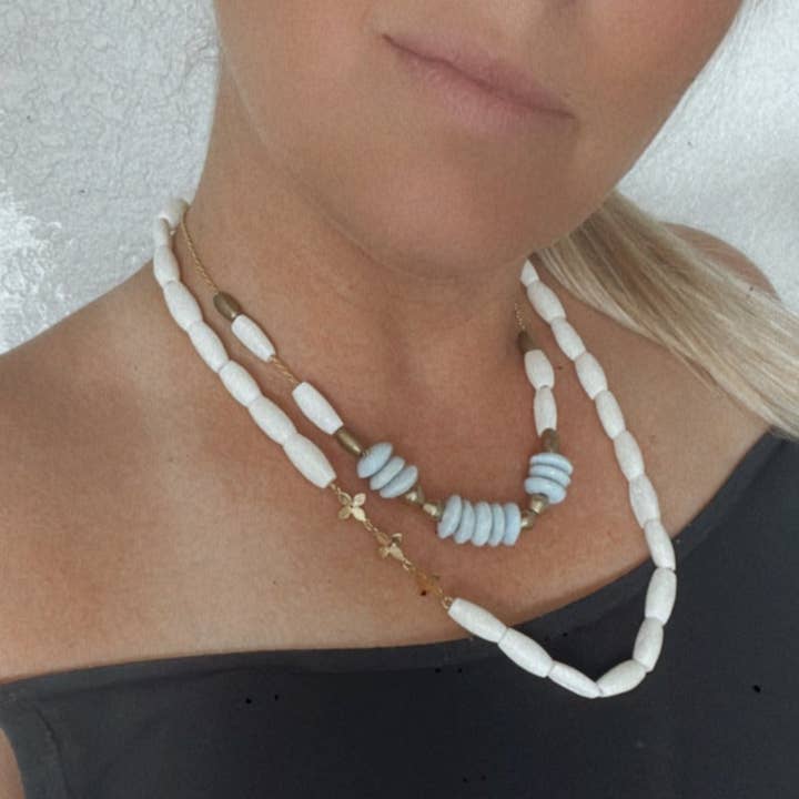 bungalowBlonde Jewelry - Wholesale Beaded/Pearl Necklace - Moma Necklace4