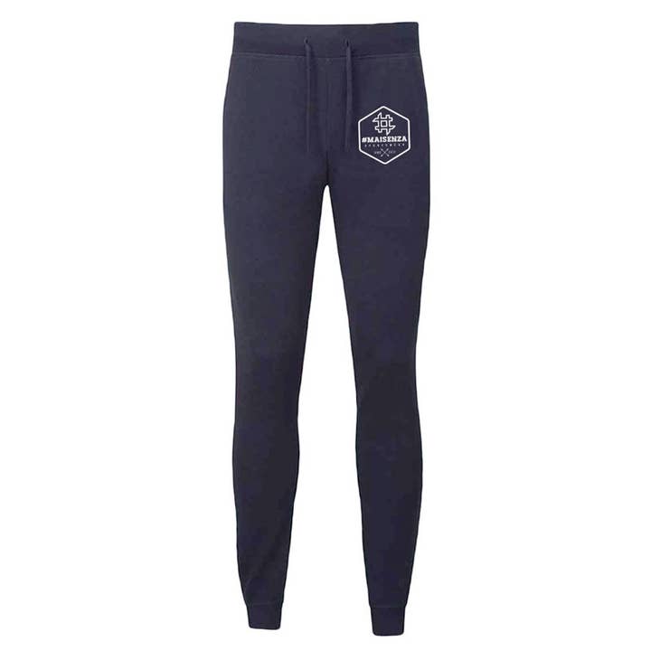 Box Logo Dames Joggingbroek - Blauw voor wholesale door #MAISENZA