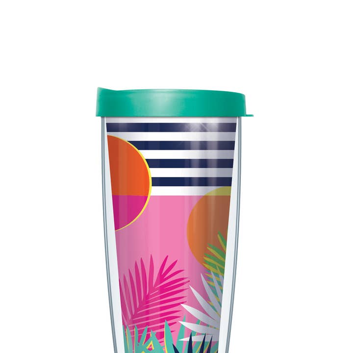Palm Sunset Tumbler for wholesale by FREEHEART