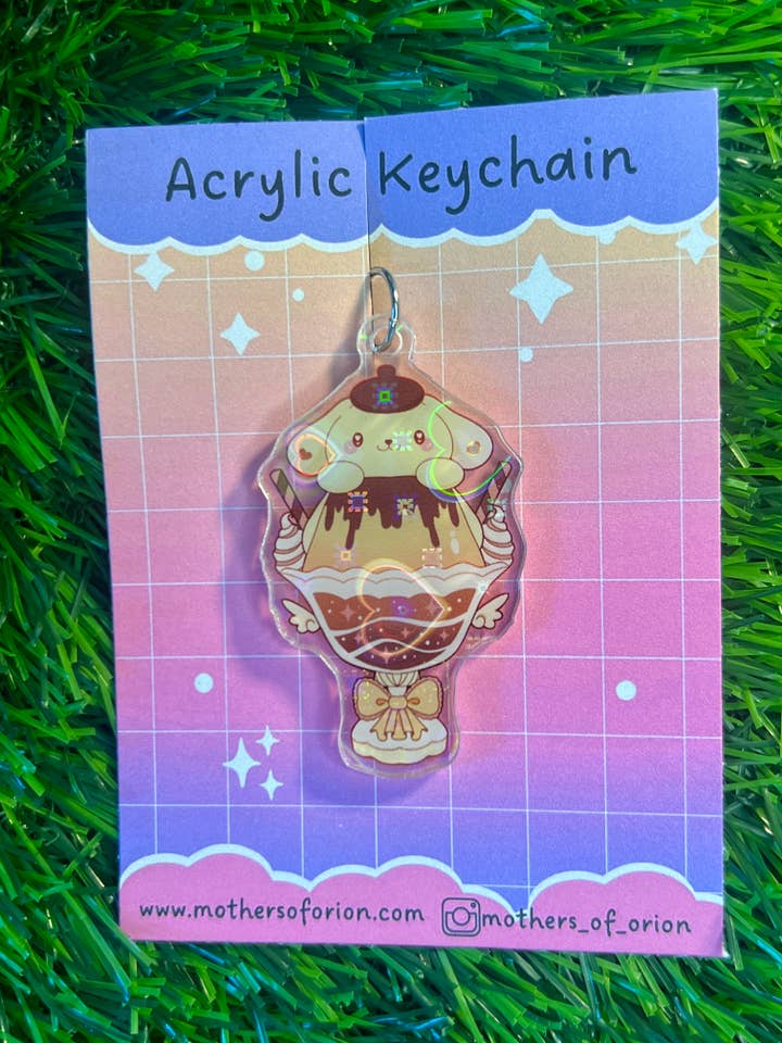 San Desserts Keychain POM for wholesale by Mothers Of Orion