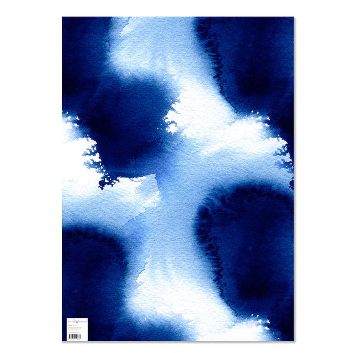 Wrapping Paper - Ocean Mist for wholesale by Little Branch