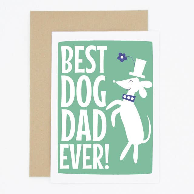 Bedste Hund far Fars dag-kort for engroshandel hos Madame Annie et Fils