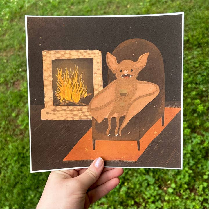 Estampa Morcego Vampiro por atacado de Glitter and Toadstools