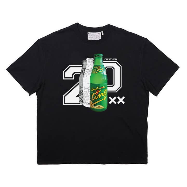 Maglietta «Badmon Ting» Firestarter 2.0 (nero) per la vendita all'ingrosso da parte di Urbancoolab