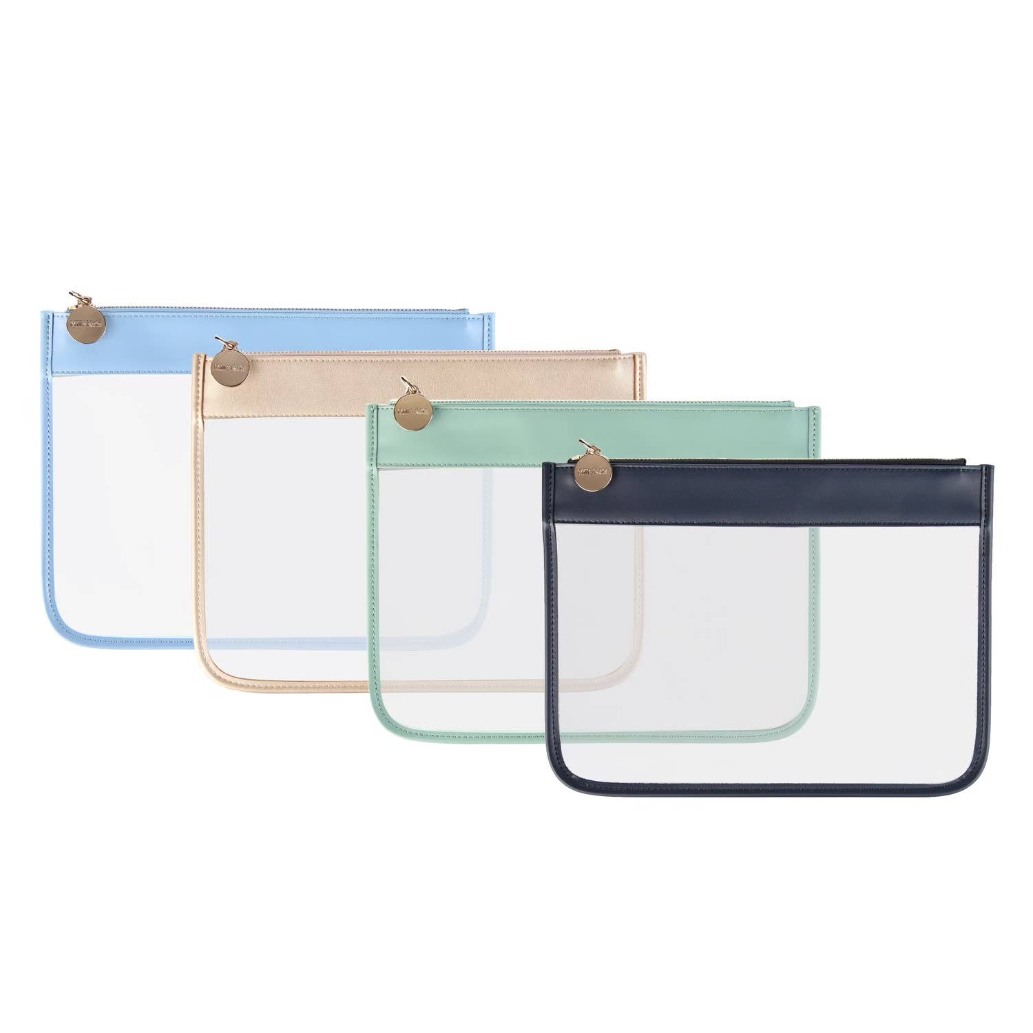 Milly Kate - Wholesale Pouch - Women's - Clear Pouch - Navy2