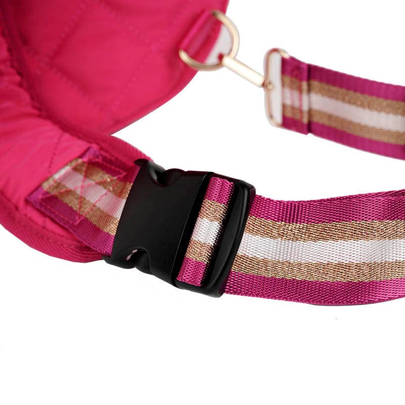 Lemonbella - Wholesale Sports Bag - Unisex - Lemonbella Berry Pink Pickleball Sling Bag CLOSEOUT SALE15