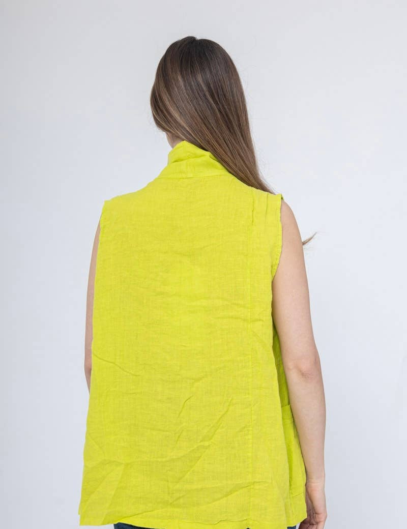 LINEN & COTTON HOUSE – Großhandel Oberbekleidungsweste – Damen – WESTE AUS LEINEN 5172 BESTSELLER FRÜHLINGS- UND SOMMERKLEIDUNG 31