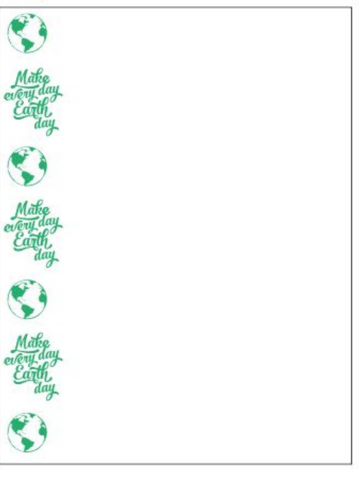 Bloc de notas NP17 del Día de la Tierra para venta al por mayor de Sand Dollar Sales