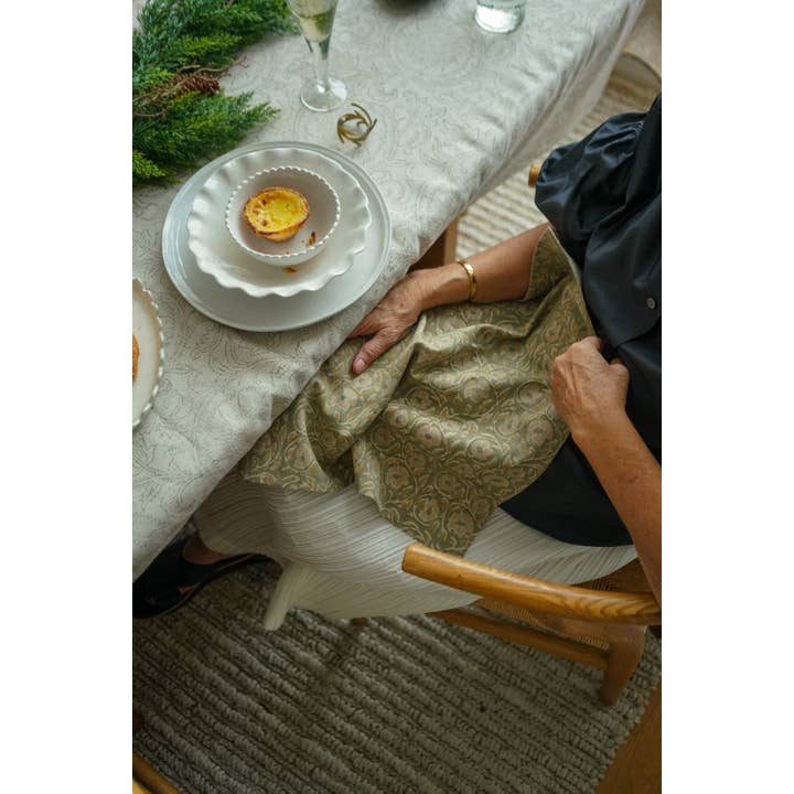 Indaba Trading - Wholesale Dinner & Cloth Napkin - Lata Block Print Napkins S/42