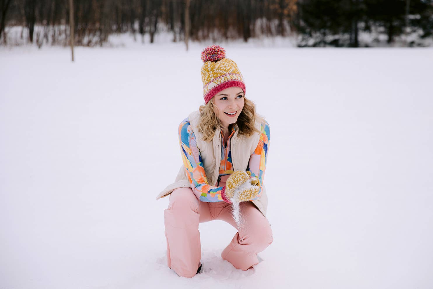 Novelty Nordic Hat - Yellow for wholesale on Faire2