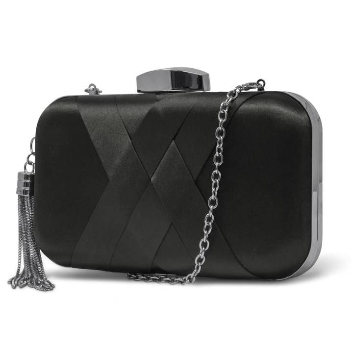 Molly Satin Minaudiere for wholesale by Jessica McClintock