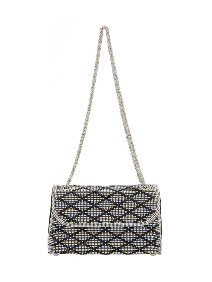 EMBELL Flap Faux Leren Kettingtas Dames (87041599-EM01) voor wholesale door DreiMaster