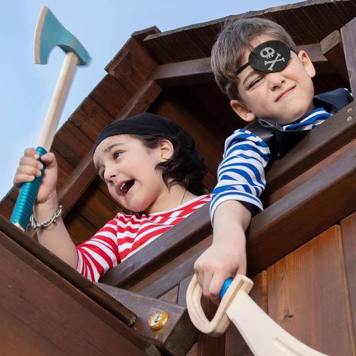 Challenge and Fun, Inc. – Brinquedo de madeira - Crianças por atacado – Machado Viking de Madeira2