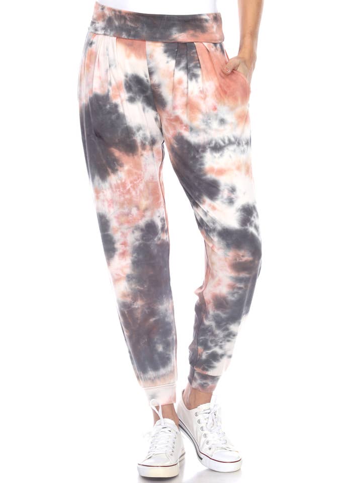 WHITE MARK - Vendita all'ingrosso Pantalone - Donna - PANTALONI HAREM TIE DYE8