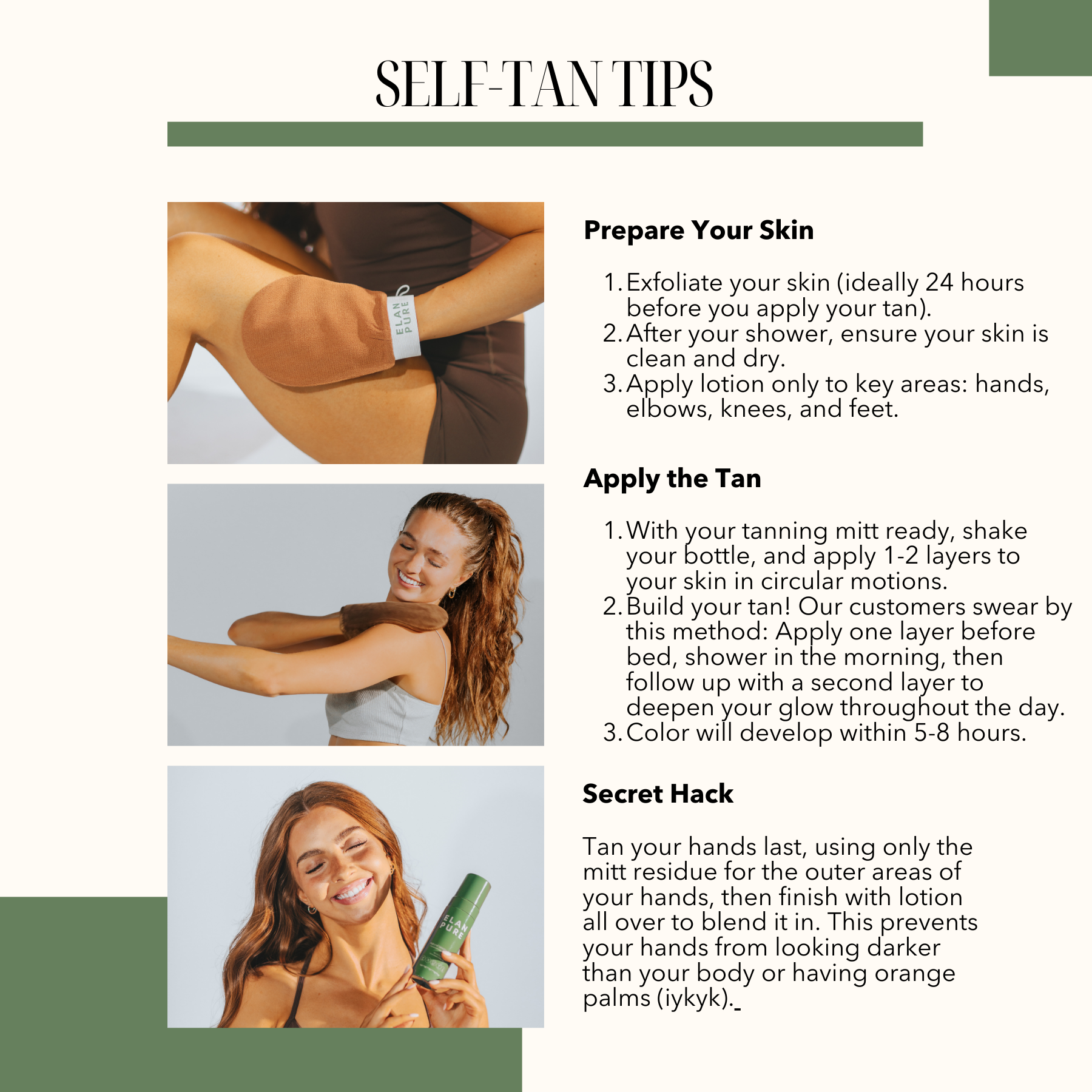 Elan Pure - Wholesale Self-Tanner - Non-Toxic Self-Tanner5